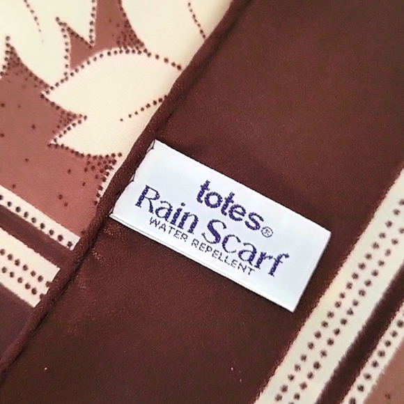 Vintage Totes Rain Scarf Water Repellent - Picture 3 of 5